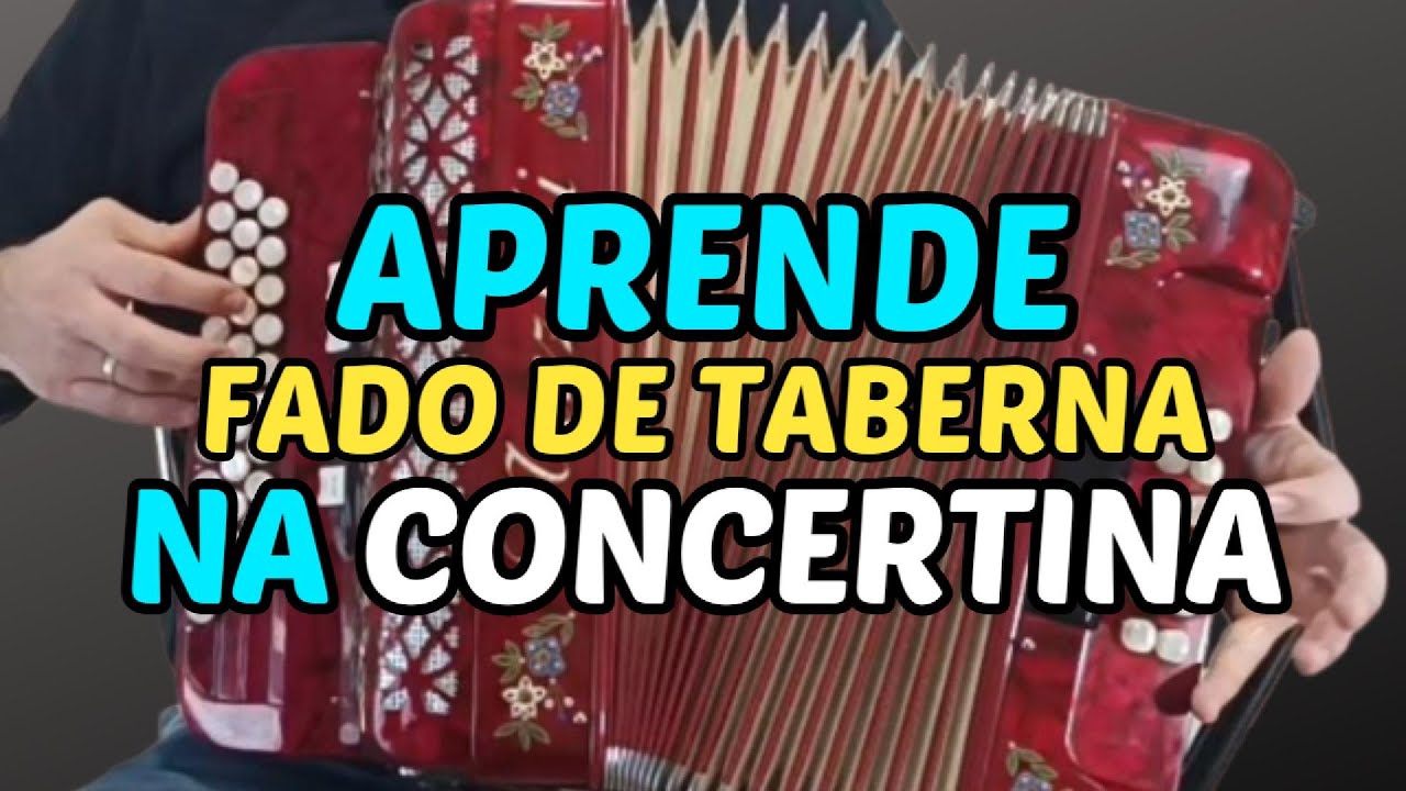 ✅ APRENDE A TOCAR o Fado de Taberna na Concertina 🪗 [Tutorial|Aula]