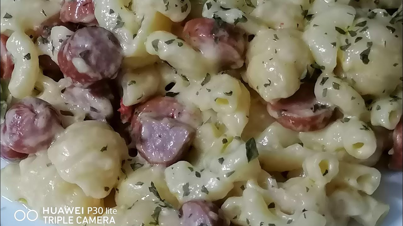 how to cook macaroni and sausage