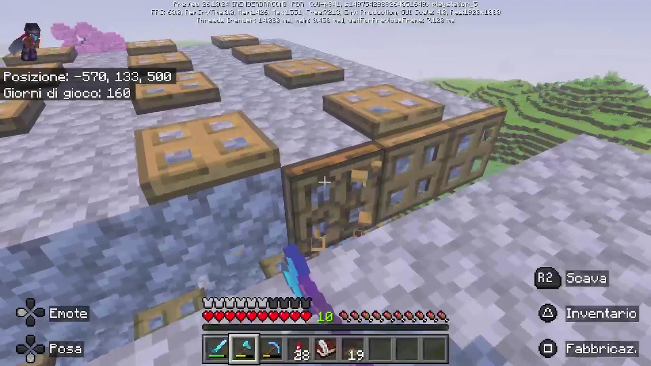 Minecraft vanilla(obbiettivo 300 follower