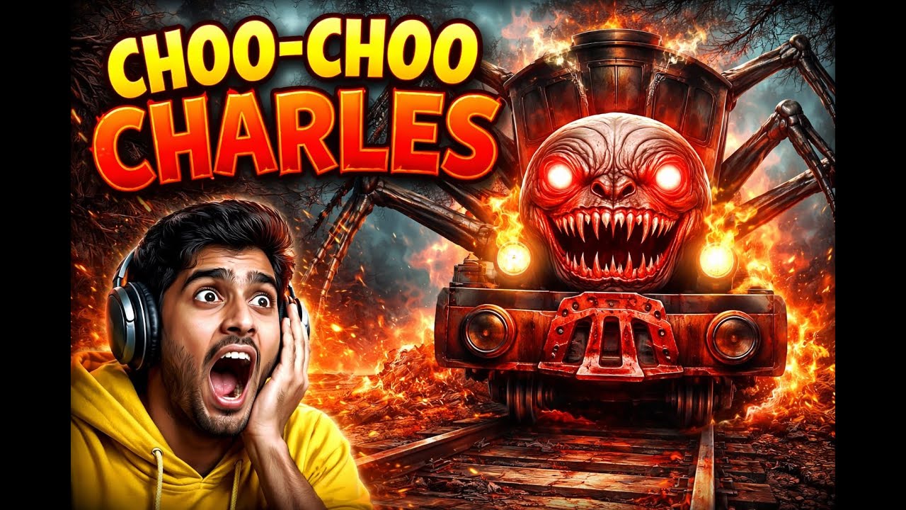Choo Choo Charles LIVE | Monster Train Se Bach Paoge? 😱 #shortfeed #shortslive #horror #shorts