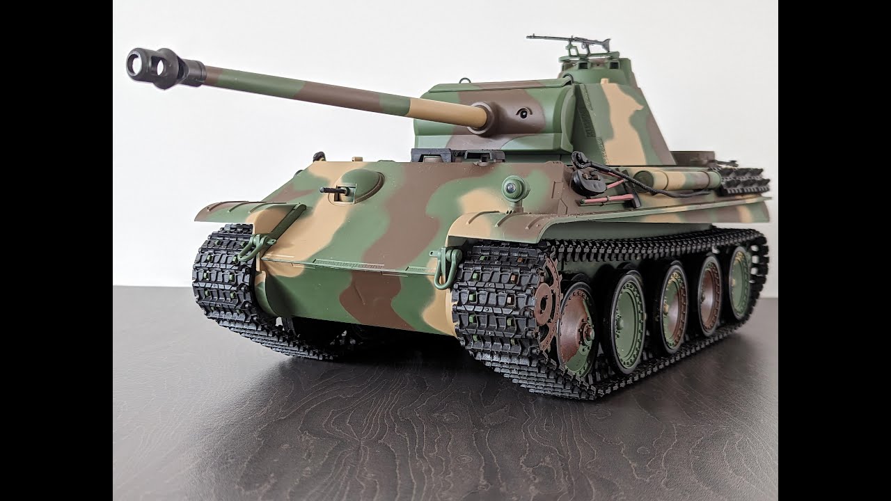Henglong 1/16 Panther G From Static to Remote Control