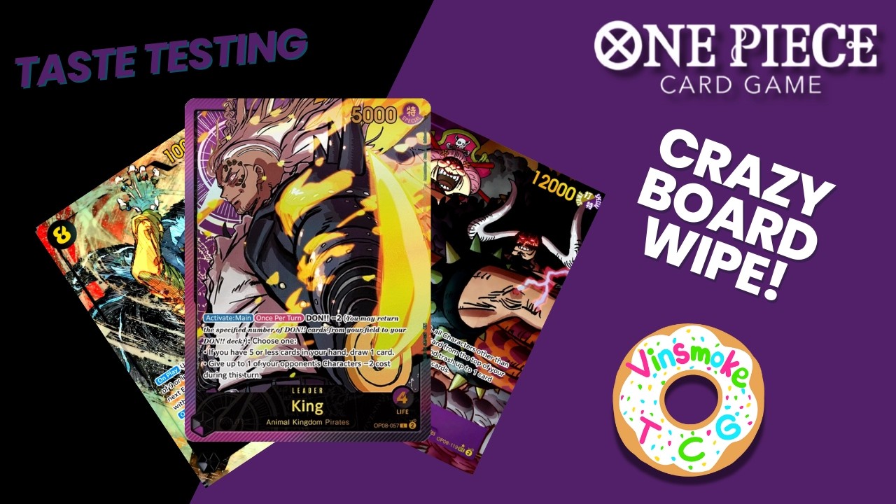 [OP14] Taste Testing: Purple-Black King - New Cards & Strategy (One Piece TCG)