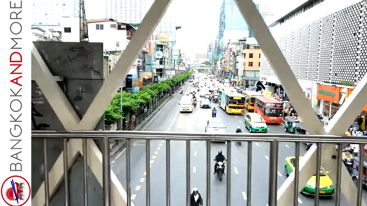 Pratunam Bangkok - A Walk from Ratchaprarop Station to Pratunam