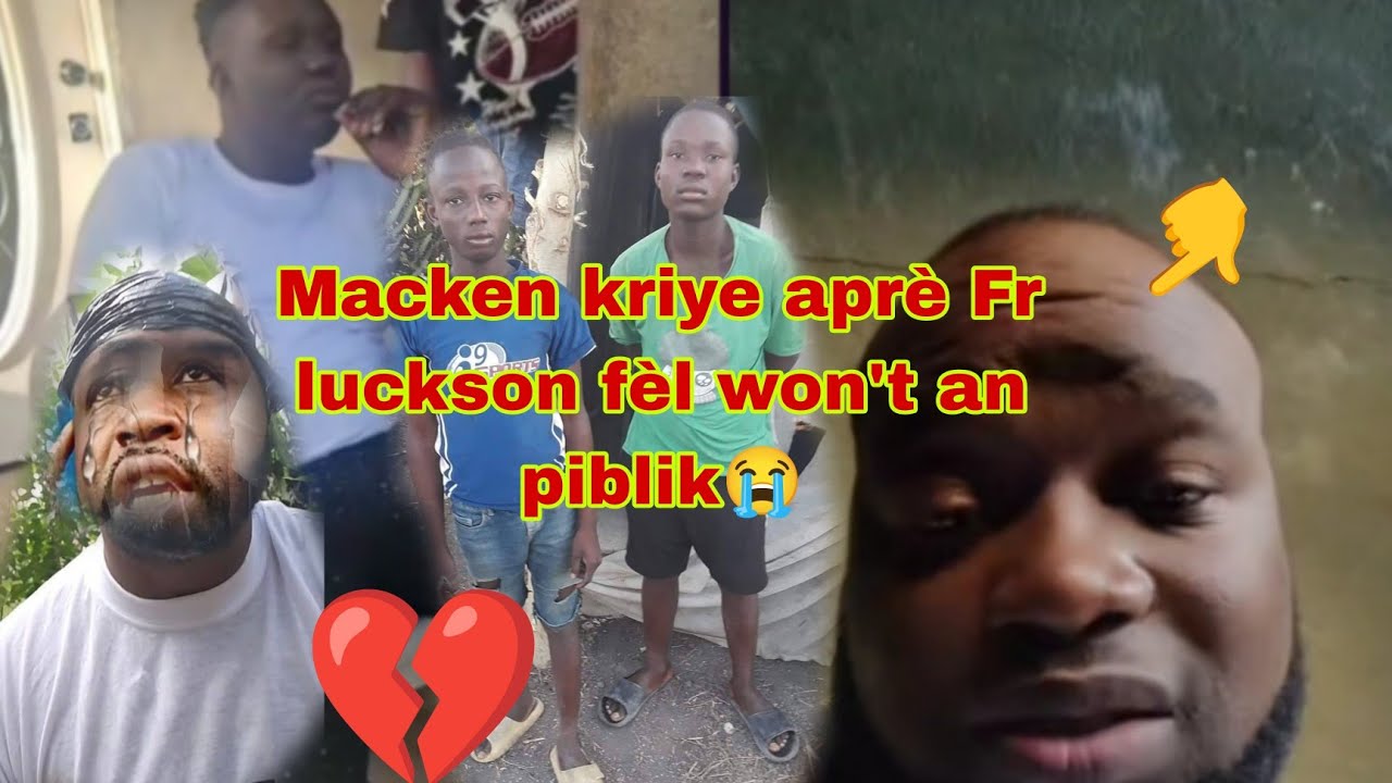 😭Sa tris gade yon gwo malonèt Fr luckson fè Mackenson NBS ak timoun paske yo metel sou live la san 