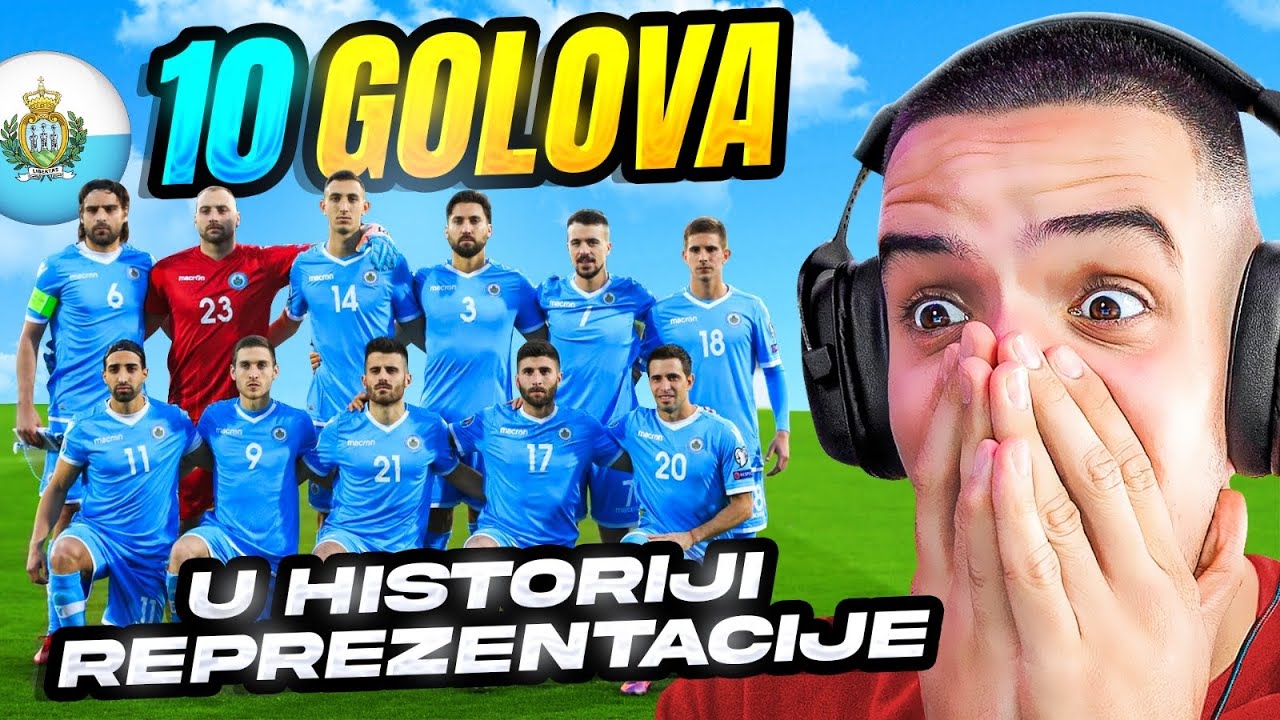SVI GOLOVI NAJGORE REPREZENTACIJE U ISTORIJI FUDBALA! *0 pobjeda 20 godina!*