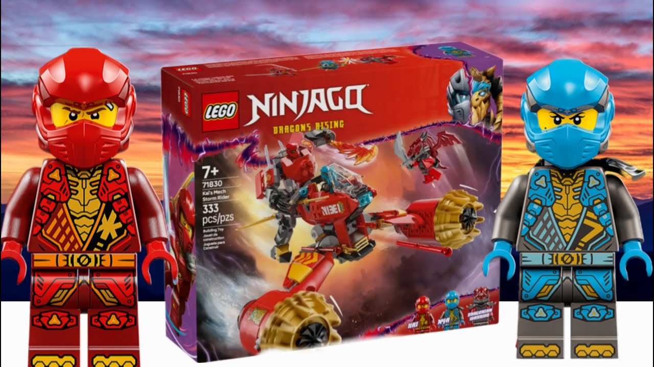 Lego Ninjago Kais Mech Storm Rider REVIEW !!!