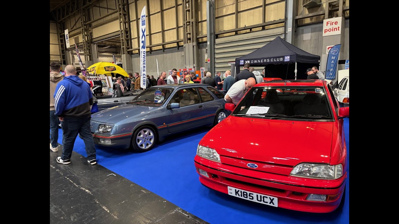 Showing my Car on the XR Owners Club stand at the Classic Car and Restoration show - NEC 2025