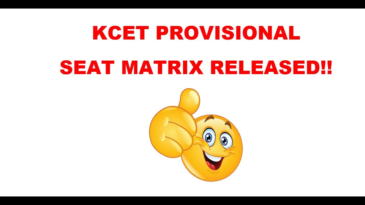 KCET SEAT MATRIX RELEASED!! | KEA NEW UPDATE!! | CHECK ACCORDING TO CATEGORY!!