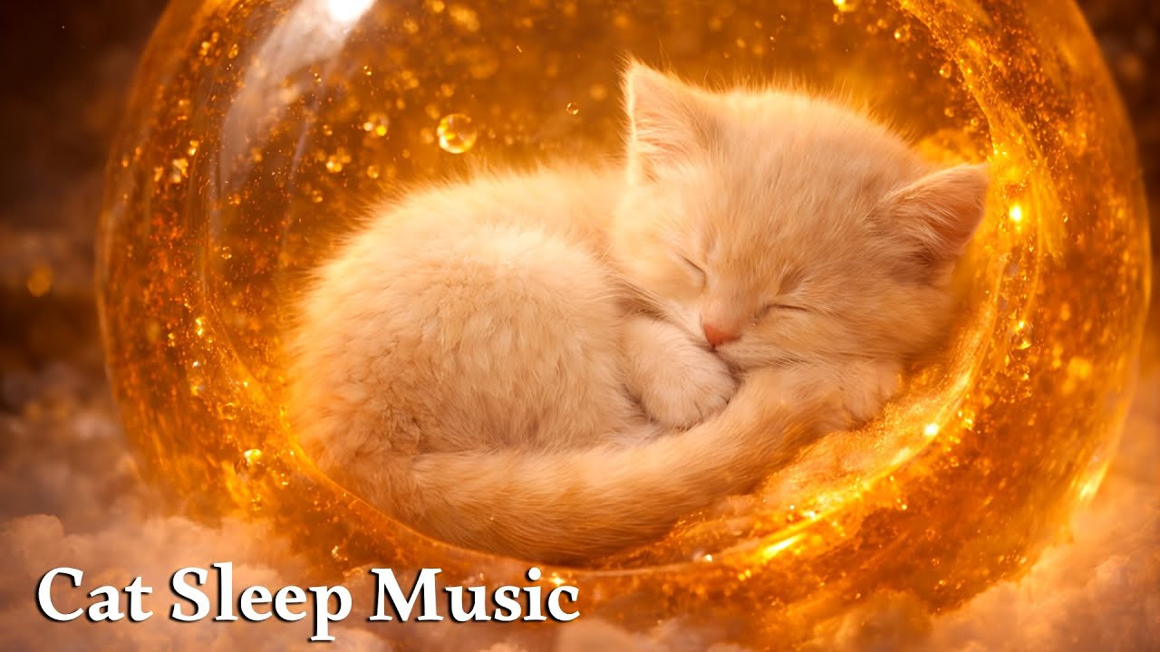 Gentle Music for Senior Cats 🐱 Deep Sleep & Comfort Relaxation