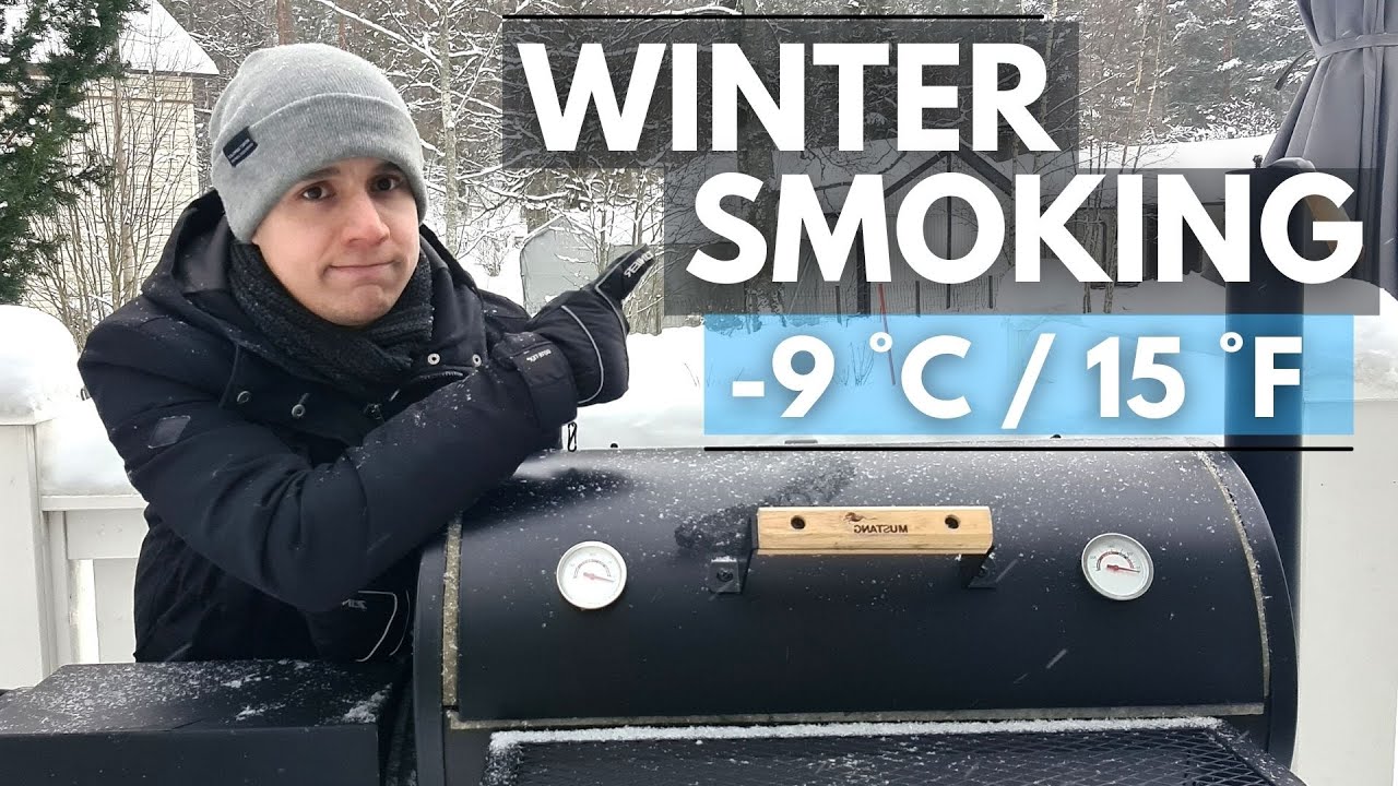 SMOKING IN WINTER - How to manage your Smoker in the Winter