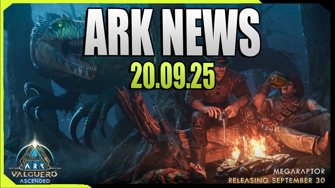 ARK Ascended News – Megaraptor , Valguero Release & Dino-Voting! (Community Crunch 476)