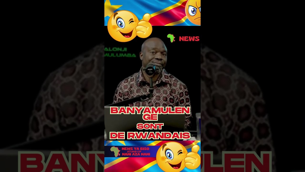 Les banyamulenges sont de Rwandais  #congo#newsyabiso #kalonjitv