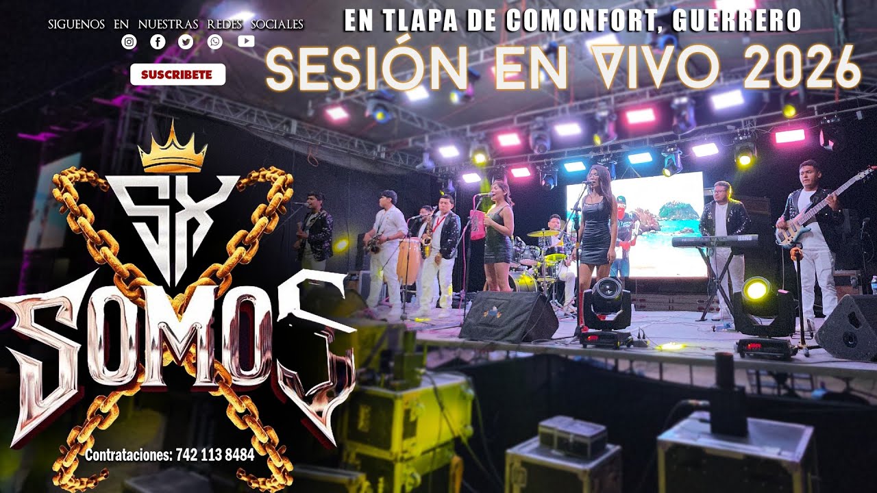 GRUPO SOMOS X SESION EN VIVO TLAPA GUERRERO SALON MARSIL