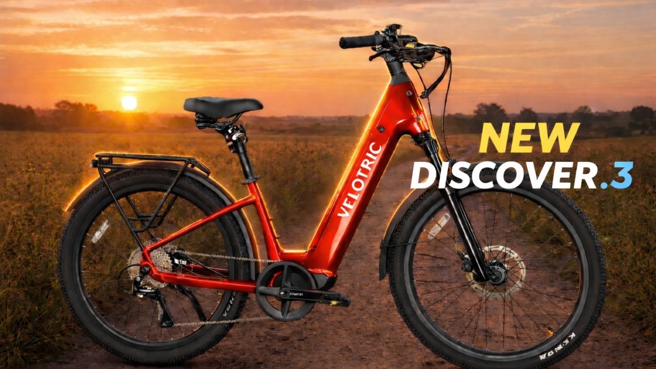 Обзор технических характеристик и особенностей велосипеда Velotric Discovery 3. Часть 1. Далее сл...