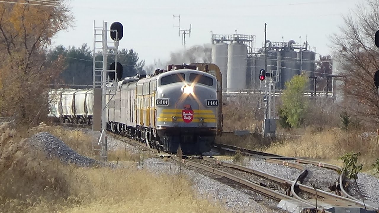 CPKC 41B at Camanche K60 NB manifest & 577 at Riverdale, IA November 13, 2025