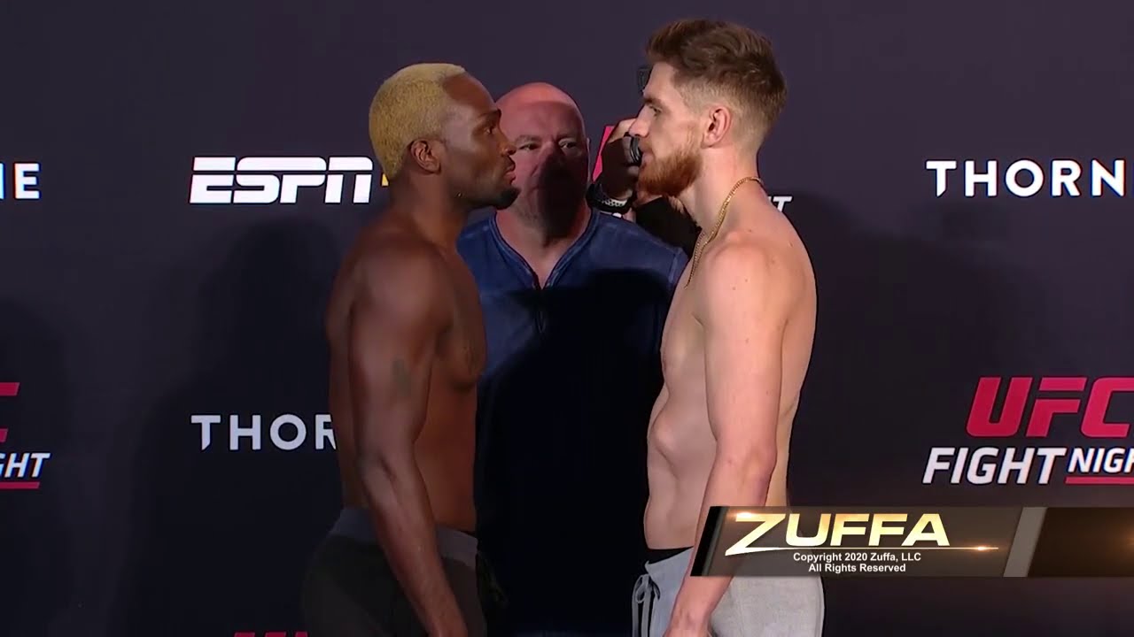 UFC Vegas 5: Careos Pesaje Oficial