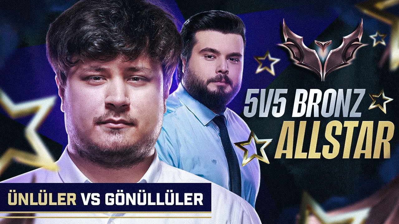 Euphony ile 5v5 Bronz All Star - ünlüler vs gönüllüler maçı
