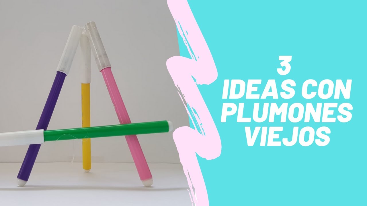 Qué hacer con plumones viejos / Tutoriales para todos