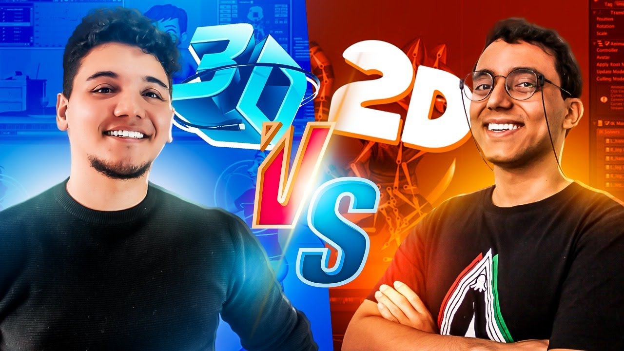 3D ou 2D  Qual é melhor? - Respondendo perguntas com @animado_academy  #01
