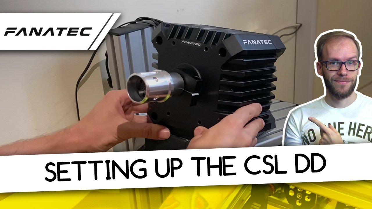 Unpacking & Setting up the CSL DD for a first Test Review in Assetto Corsa Competizione Simracing