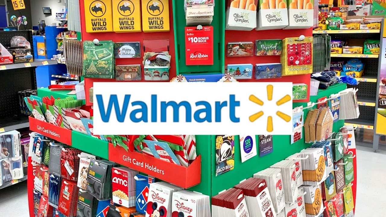 WALMART SHOPPING!!!🎄CHRISTMAS GIFT CARDS *THE 