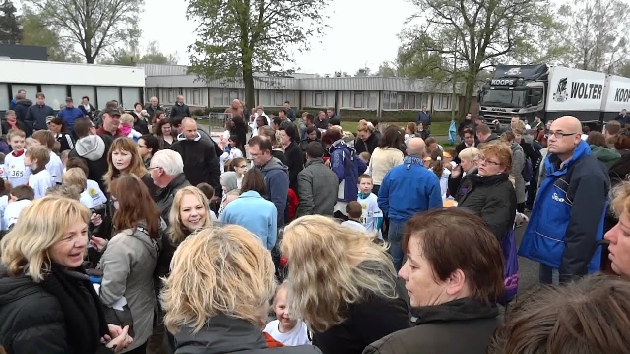 Kids-Run 2012, locatie de Reulver