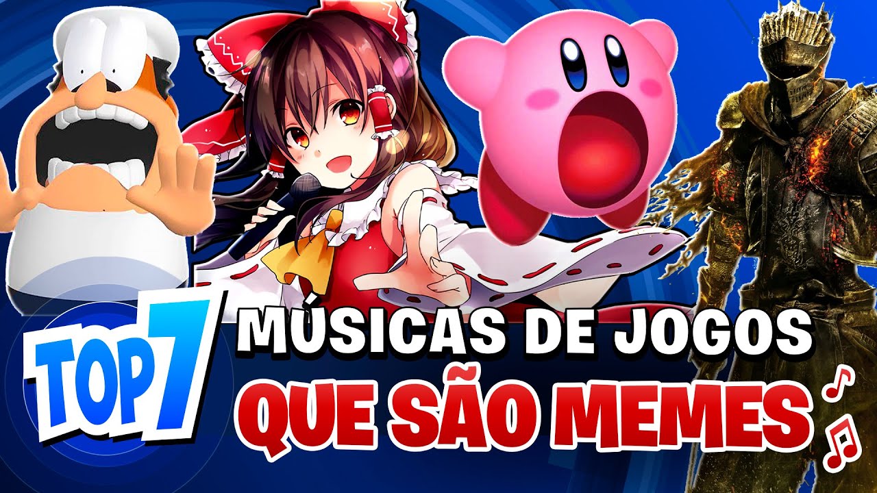TOP 7 MÚSICAS DE JOGOS QUE SÃO MEMES Parte 5 | QMQ