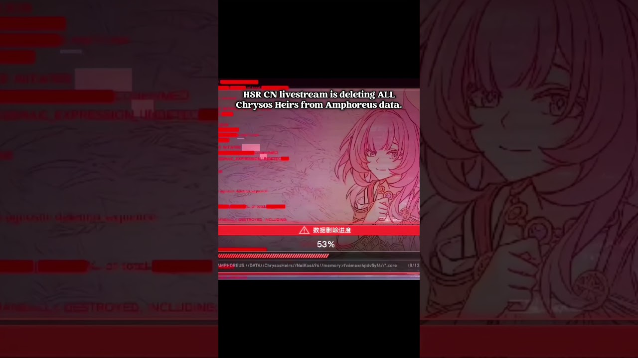 they're deleting all the amphoreus!?.. || #honkaistarrail #hsr #starrail