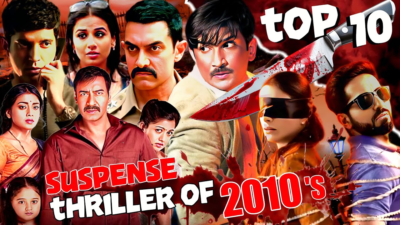 Top 10 Suspense Thriller Movies of 2010s | Andhadhun | Kahaani | Drishyam | Karthik Calling Karthik