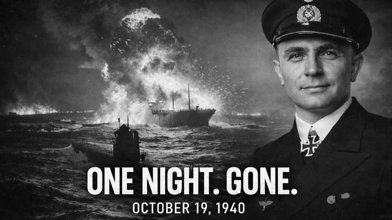 One Night in 1940: A Single U-Boat Erased an Atlantic Convoy—and Never Came Back