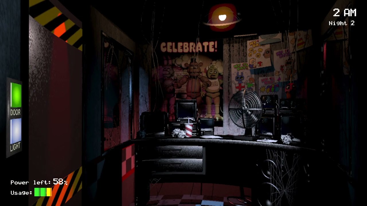 Five Nights at Freddy's Samuele 4  COMMENTI IVAN sedia