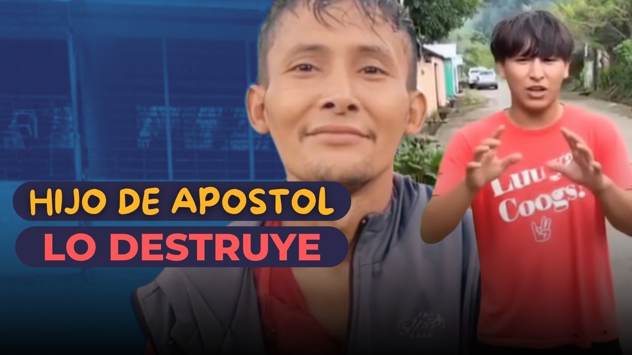 Hijo del Apostol no Aguanto mas y Destruye a su Papa - Culpa a la AMANTE 💔