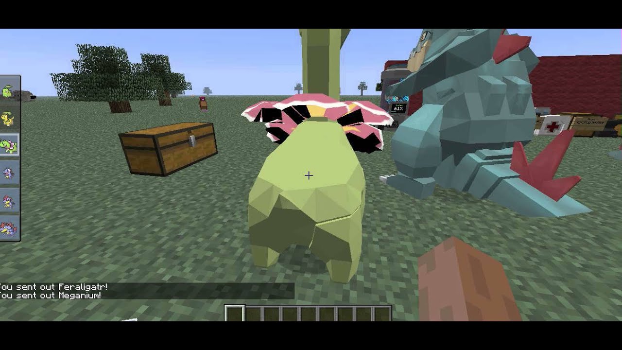 Pixelmon Mod Showcase Version 2.5.7 with Crafting Recipes