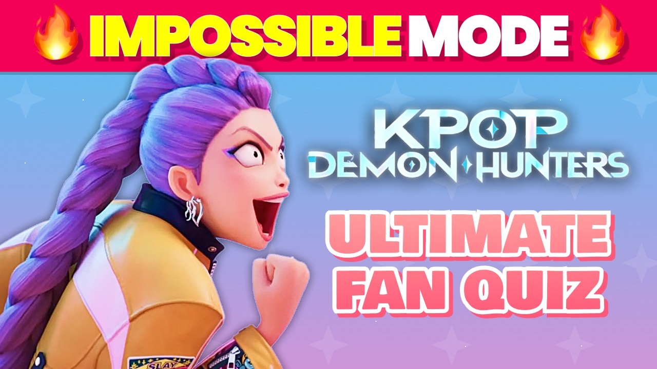 Only 1% of Fans Will Survive! 😈💣 | Ultimate KPop Demon Hunters Quiz #4