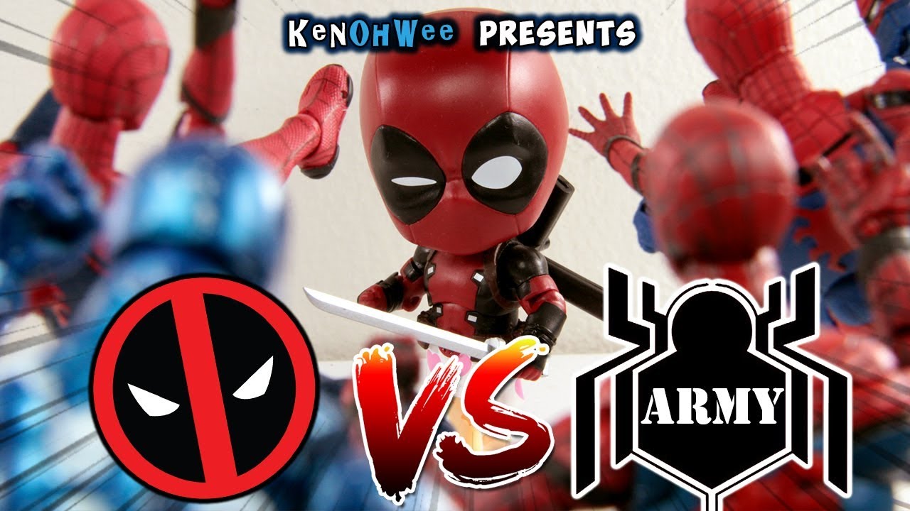 Deadpool VS Spiderman Army Stop Motion Video - Subscriber Special Video