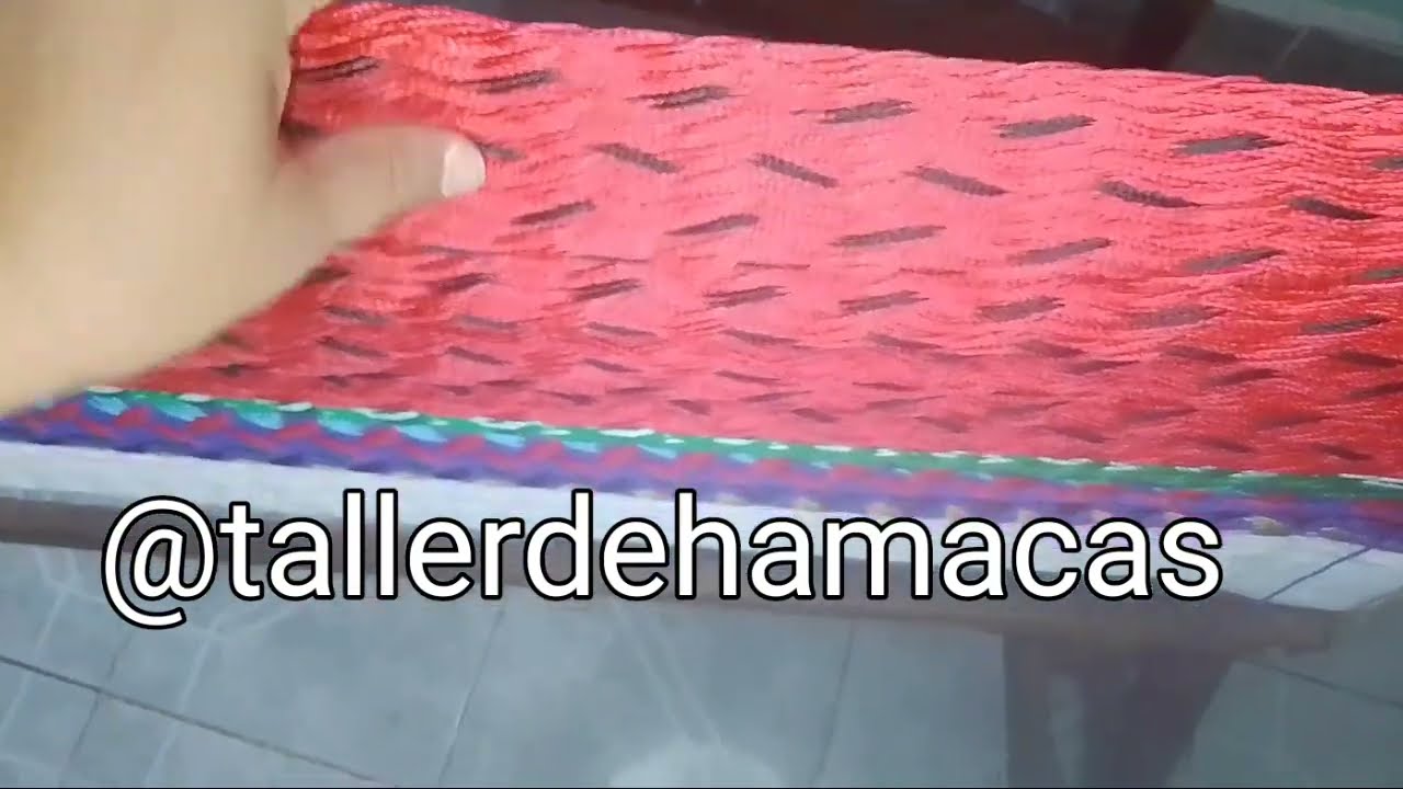 Tutorial de hamaca de sandía 🍉 de principio a final.