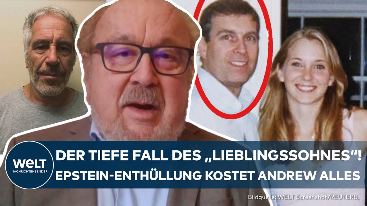 LONDON: Prinz Andrew in den Epstein-Files! So tief fällt nun der Lieblingssohn der Queen