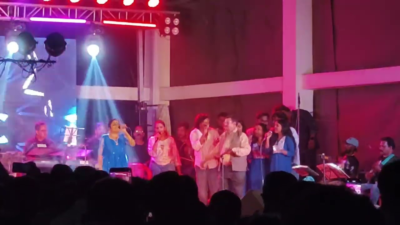 Swapna sundhari by Vaikkam vijayalkshmi #ganamela #stageshow #stageperformance #tamilsong #song