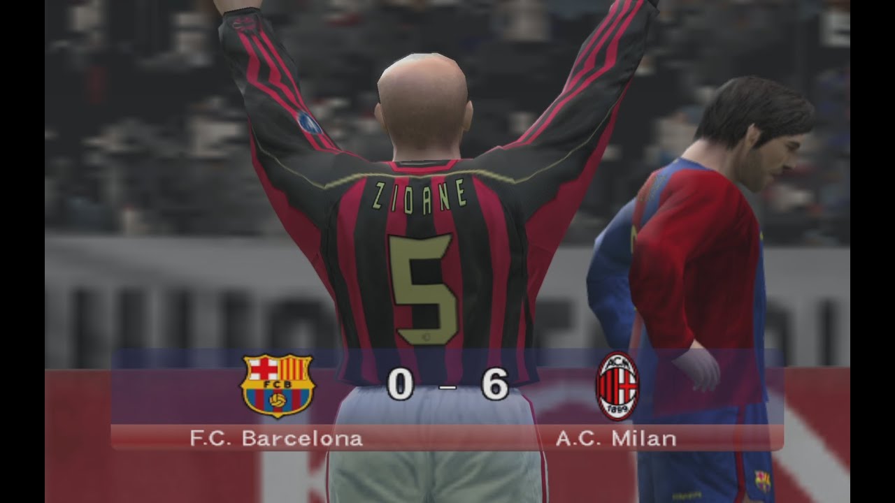 Барселона — Мілан | PES 6 | Майстер Ліга | Сезон 2008