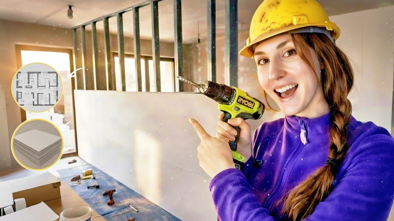 REFORMA VILLA #79 Construcción de pared PLADUR | Avance de reforma