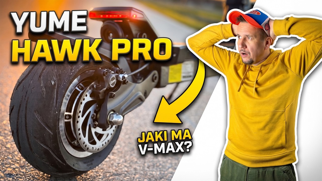 Yume Hawk Pro: Czy 6000W mocy to już przesada? (TEST V-MAX) Test Zasięgu!