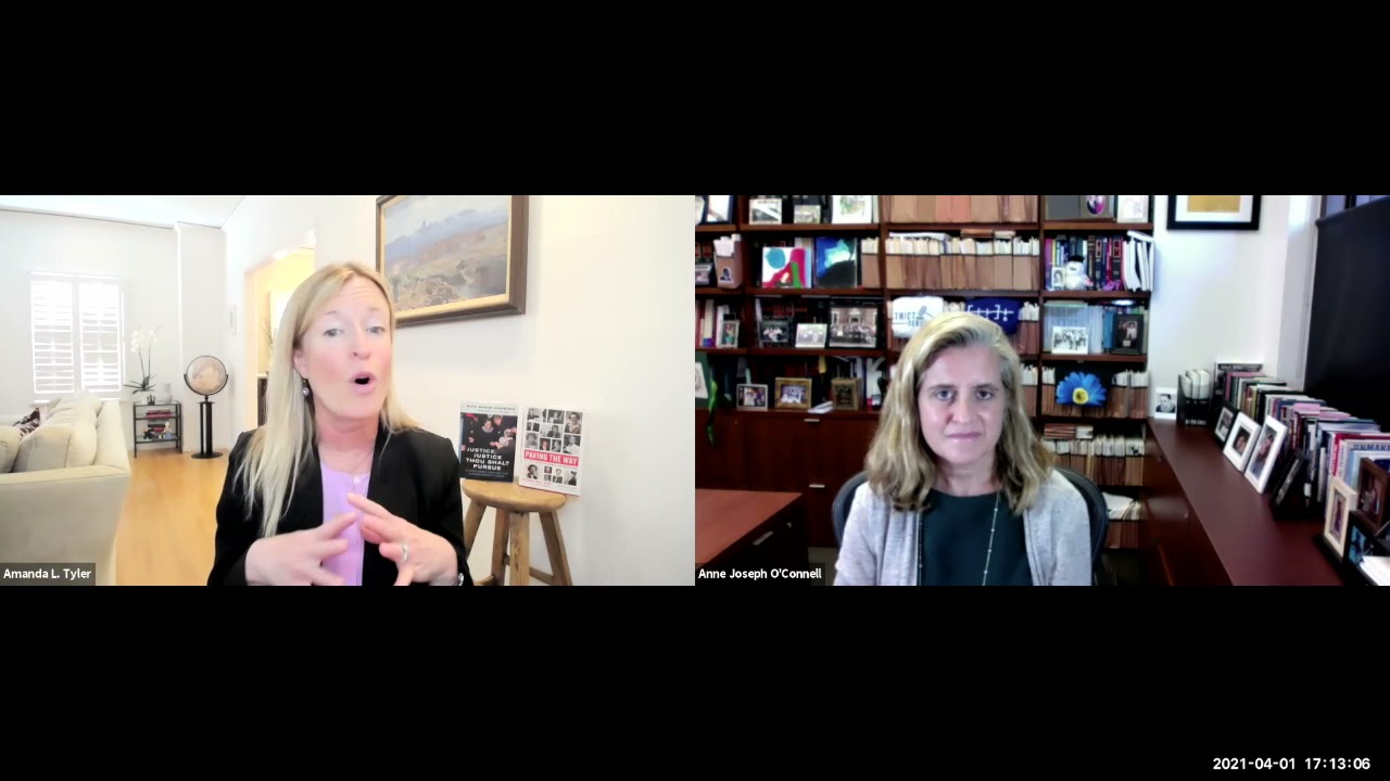 Justice, Justice Thou Shalt Pursue: Book Talk with Amanda L. Tyler and Anne Joseph O&rsquo;Connell