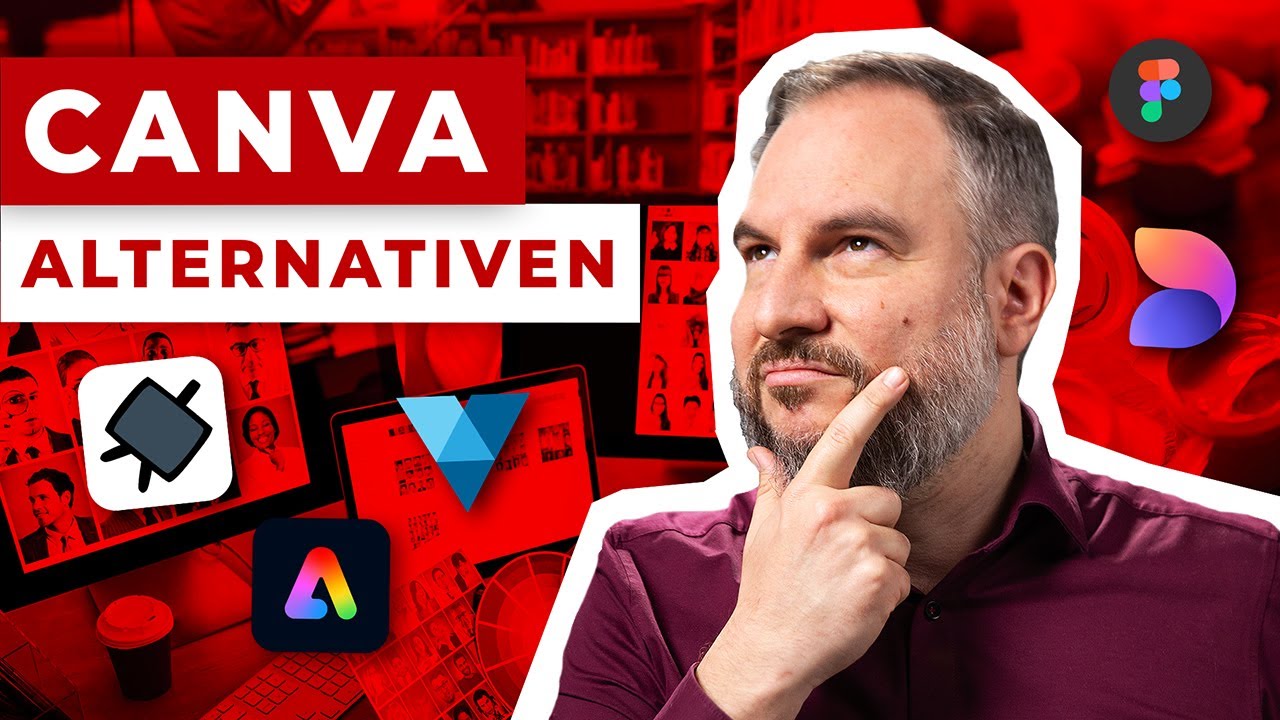 🤯 5 Gr&uuml;nde, CANVA zu VERGESSEN! Die besten kostenlosen Design Programme (besser als du denkst!)