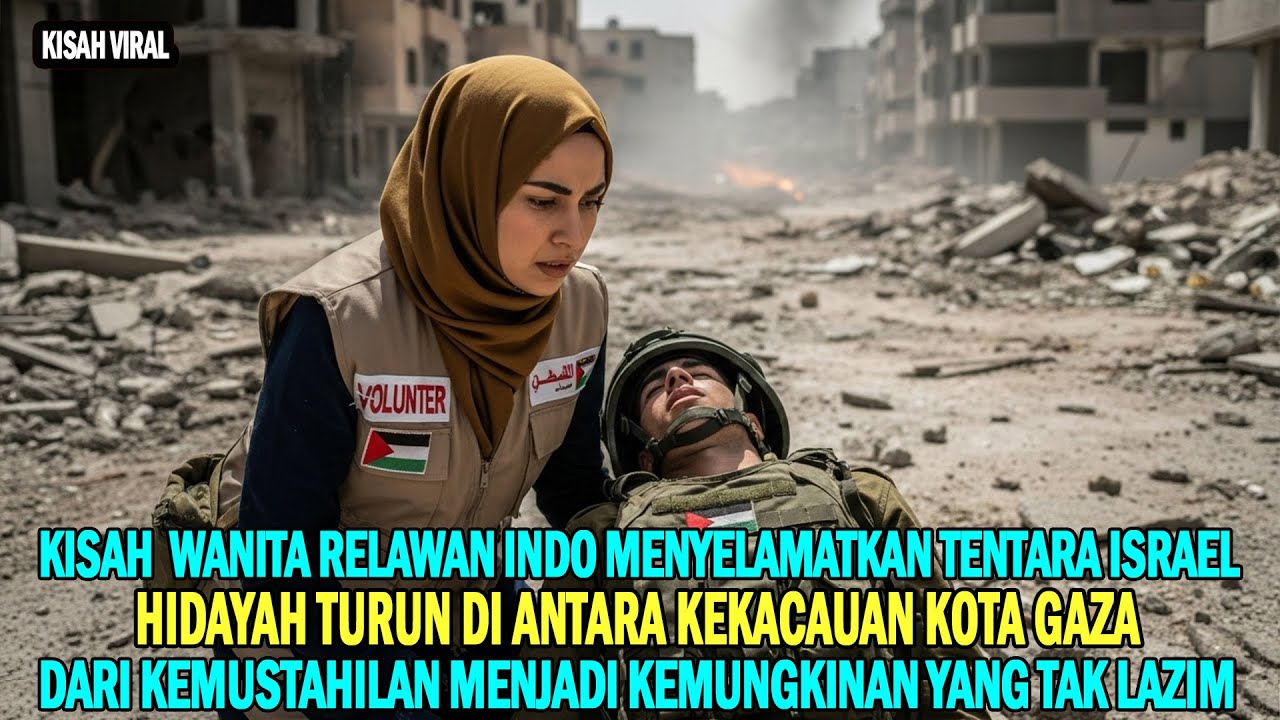 Kisah Wanita Relawan Indo Menyelamatkan Tentara Israel Di Tengah Kekacauan Kota Gaza Saat Perang!