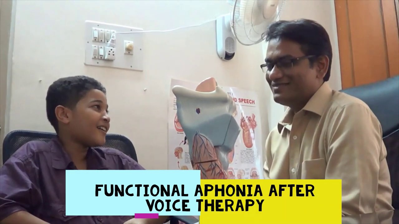 #SLPSanjayKumar | Educational  | Functional Aphonia Voice Disorders | Find A Voice Doctor | Pre Post