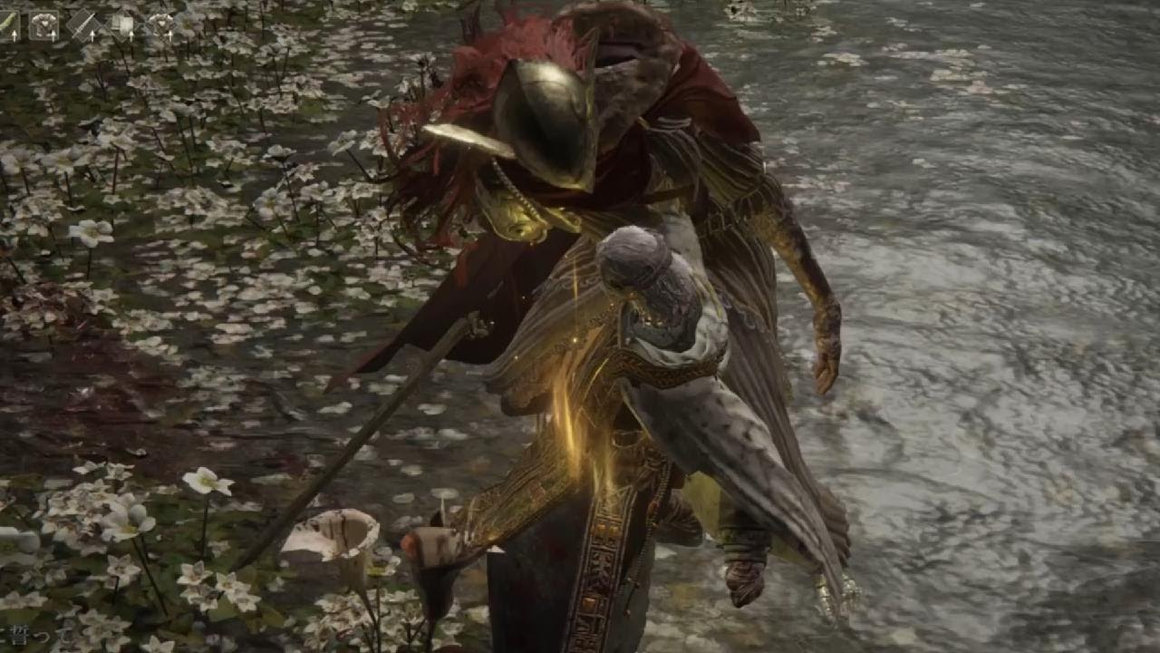 ミケラの刃、マレニア vs 落葉格闘