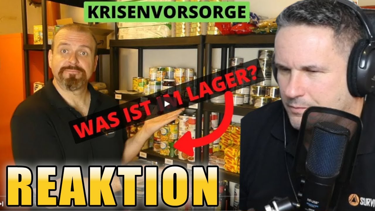 SURVIVAL PRO reagiert auf Prepper Fox "Krisenvorsorge- Was ist im Lager?"