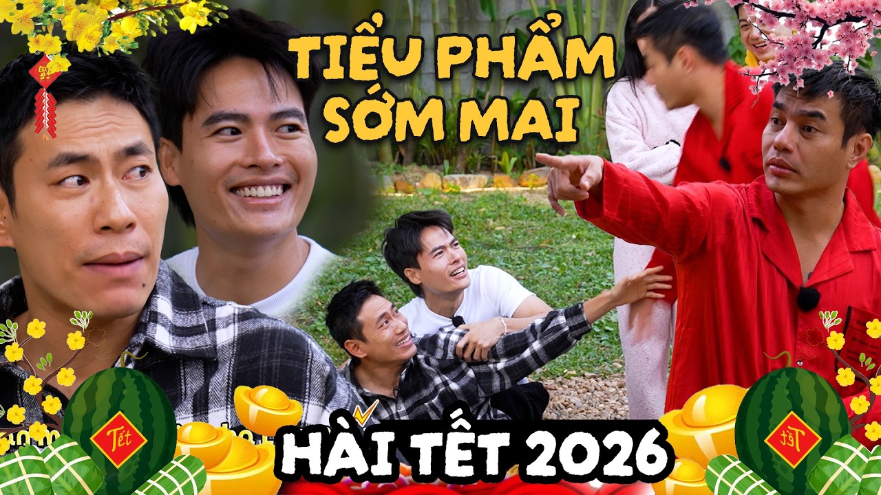 Cười bò với TIỂU PHẨM SỚM MAI của Dương Lâm - Võ Tấn Phát | 2 Ngày 1 Đêm