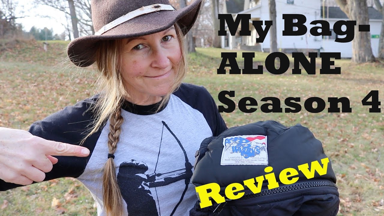 Wiggy's sleeping bag REVIEW- the bag I took on ALONE