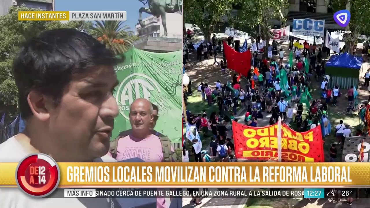 Los gremios locales se movilizan contra la reforma laboral
